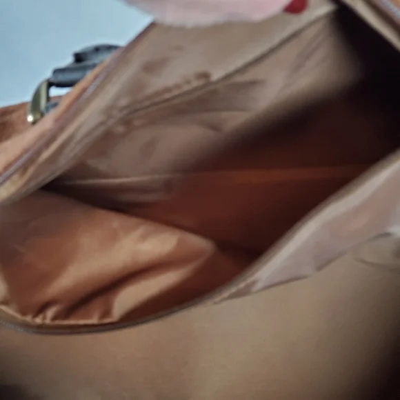 Marlboro Large Suede Leather Duffle Bag - Picture 7 of 7